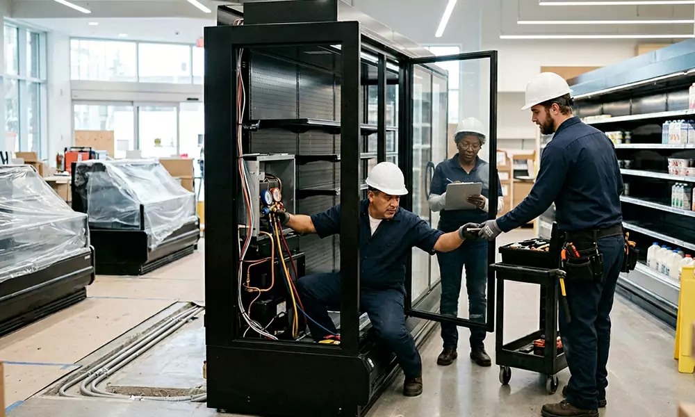 Commercial Refrigeration Installation in Gardner, MA