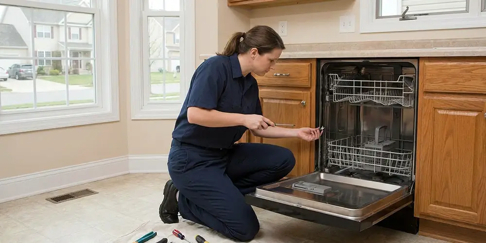 Dishwasher Latch Replacement in Gardner, MA