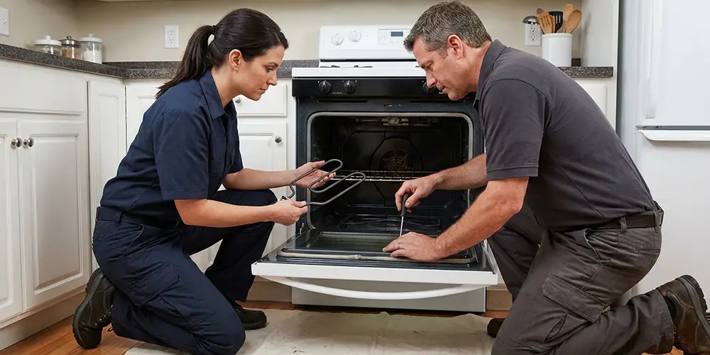 Oven Heating Element Replacement in Gardner, MA