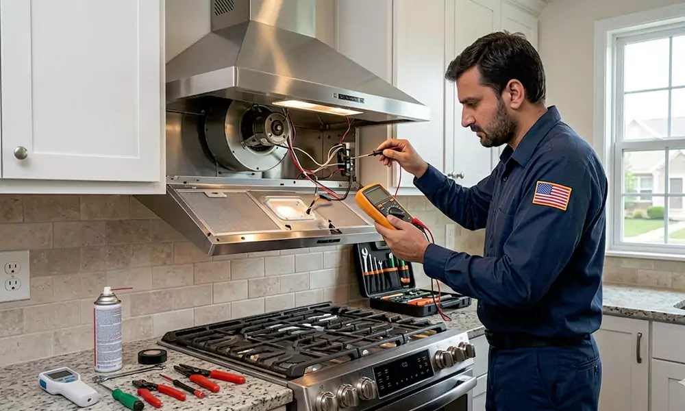 Range Hood Repair in Gardner, MA