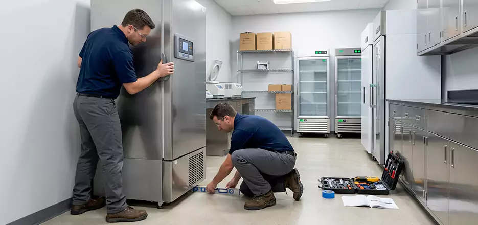 Bio-Medical Commercial Refrigeration Installation in Gardner