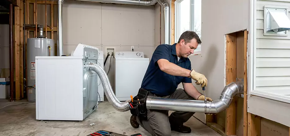 Recessed Dryer Vent Installation Gardner