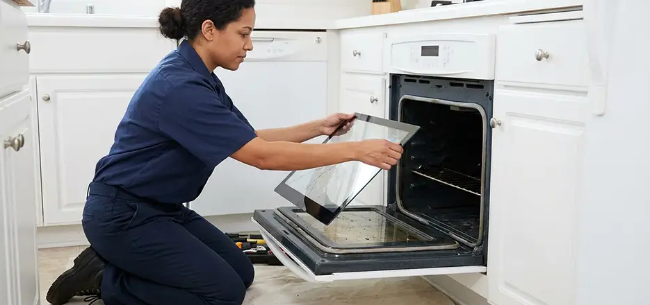 Range Oven Door Glass Replacement in Gardner