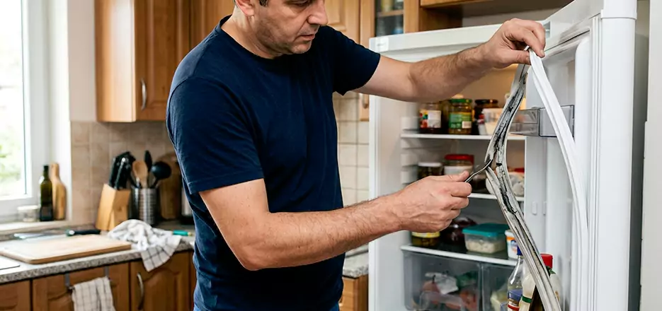 Replace Worn Refrigerator Seal in Gardner