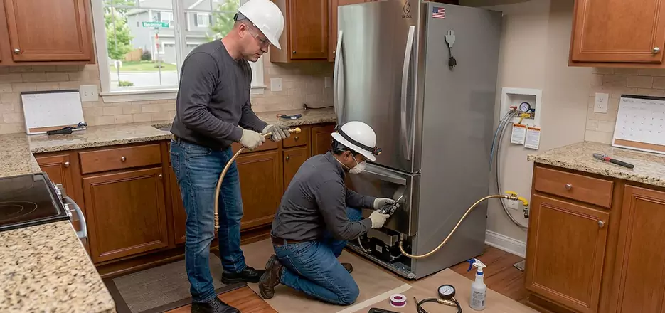 Propane Refrigerator Installation in Gardner