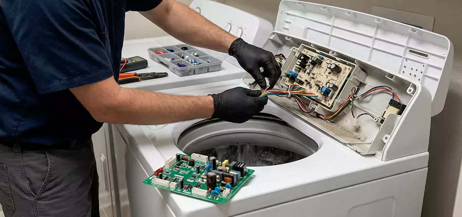 Washer Control Panel Board Replacement in Gardner