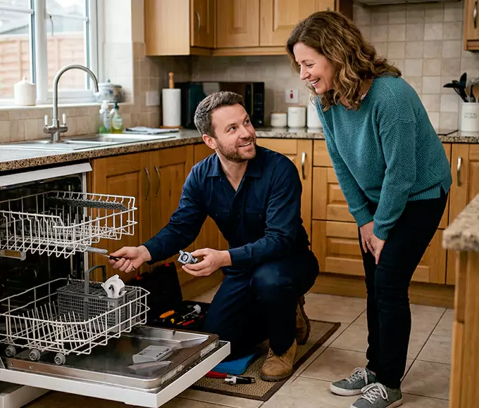 Why Gardner Homeowners Trust Gardner Appliance Fix for Dishwasher Rack Replacement?