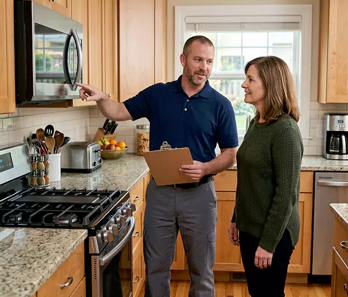 Why Gardner Homeowners Trust Us for Professional Microwave Installation?