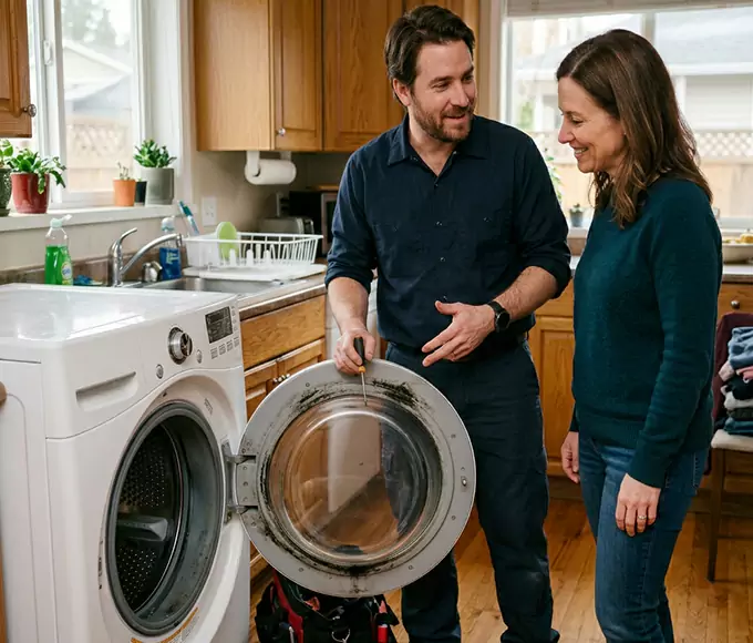 Why Gardner, MA Homeowners Choose Gardner Appliance Fix for Washer Door Seal Replacement?